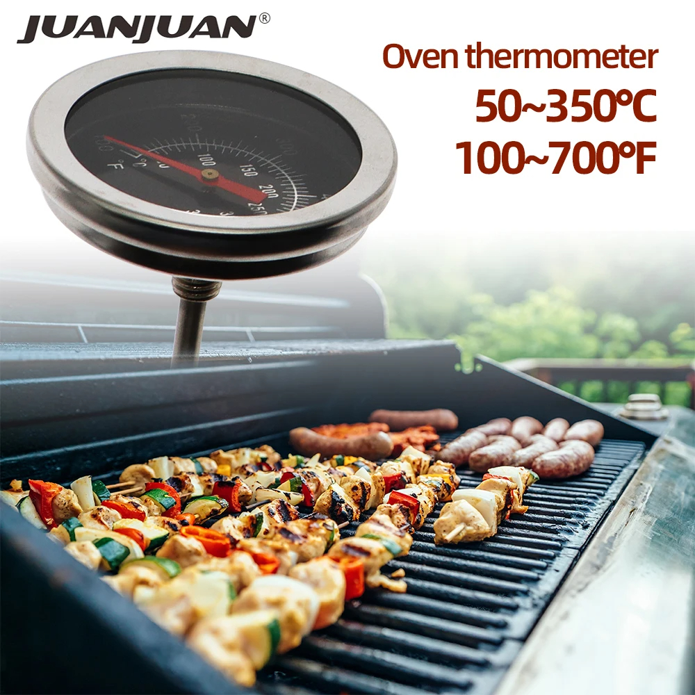Kitchen Baking Station - Stainless Steel Oven Thermometer for Kitchen