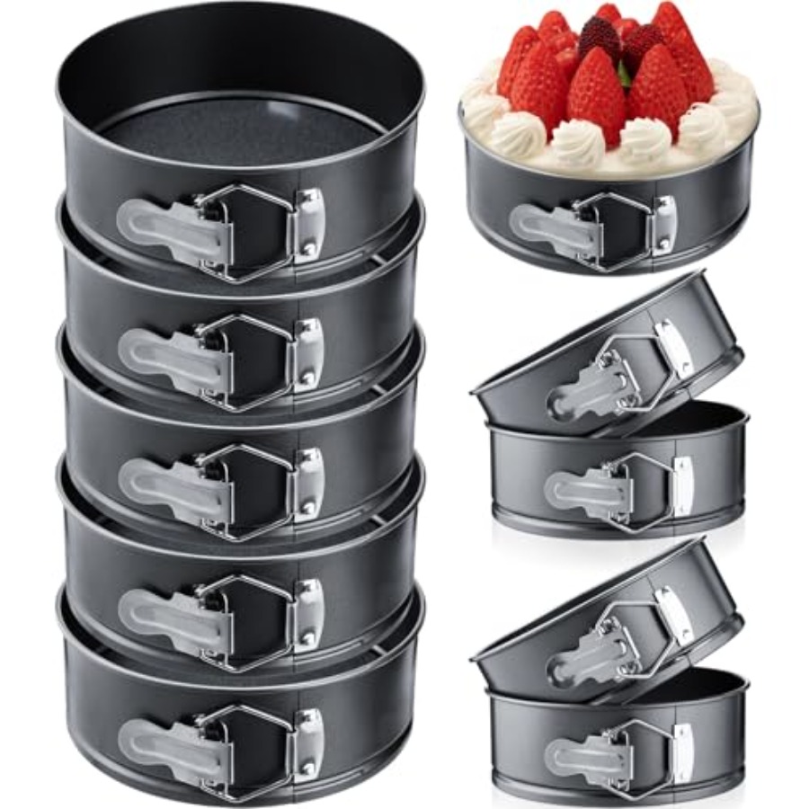 Springform Pan Set - 16 Pcs Mini Springform Pan Set