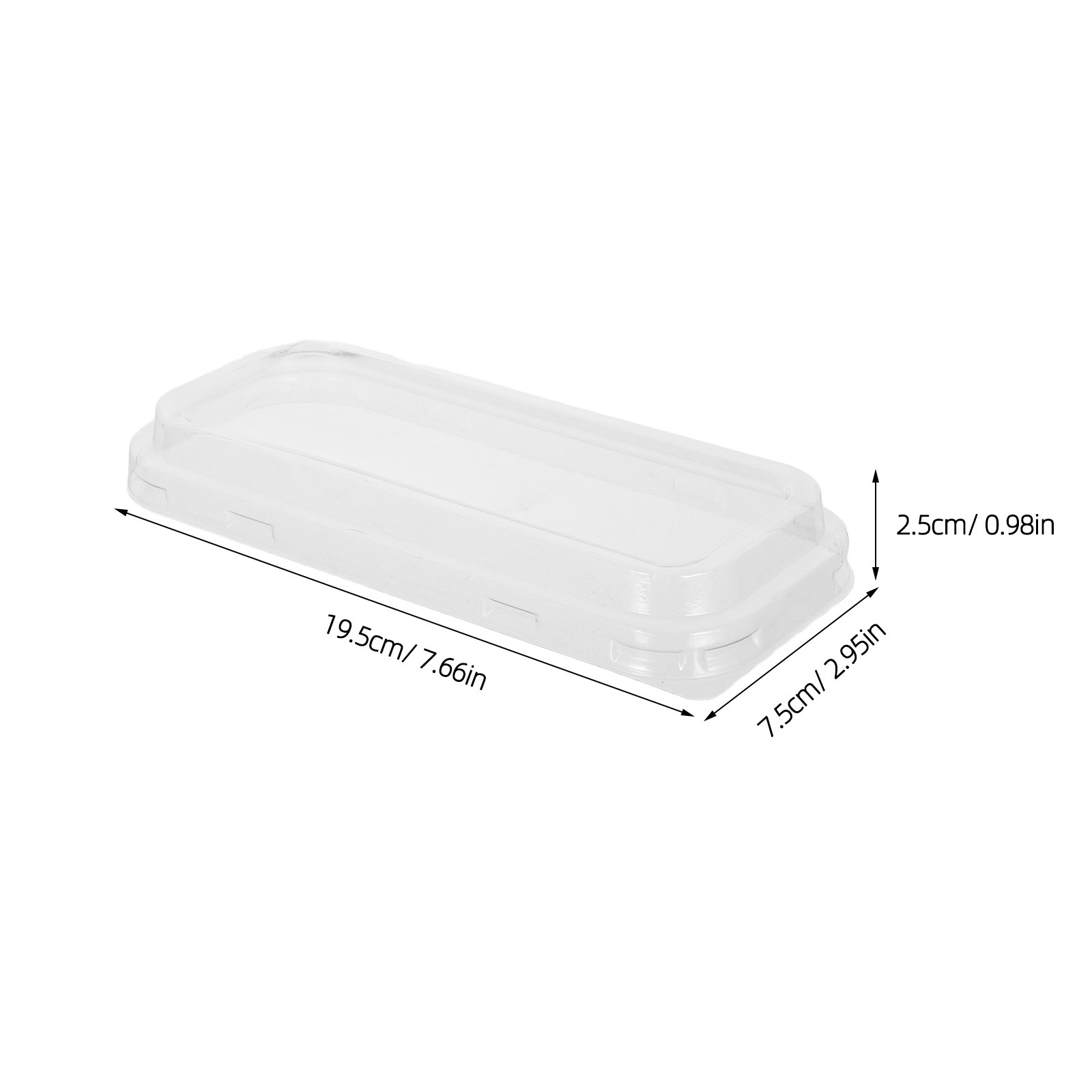50Pcs Plastic Loaf Baking Lids - Kitchen Baking Cake ulasan dan harga