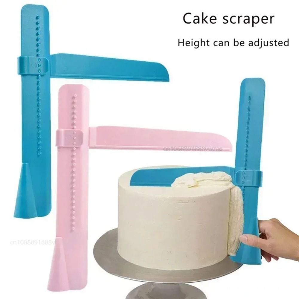 Cake Scraper DIY Adjustable Sc - Fondant Smoother Set ulasan dan harga