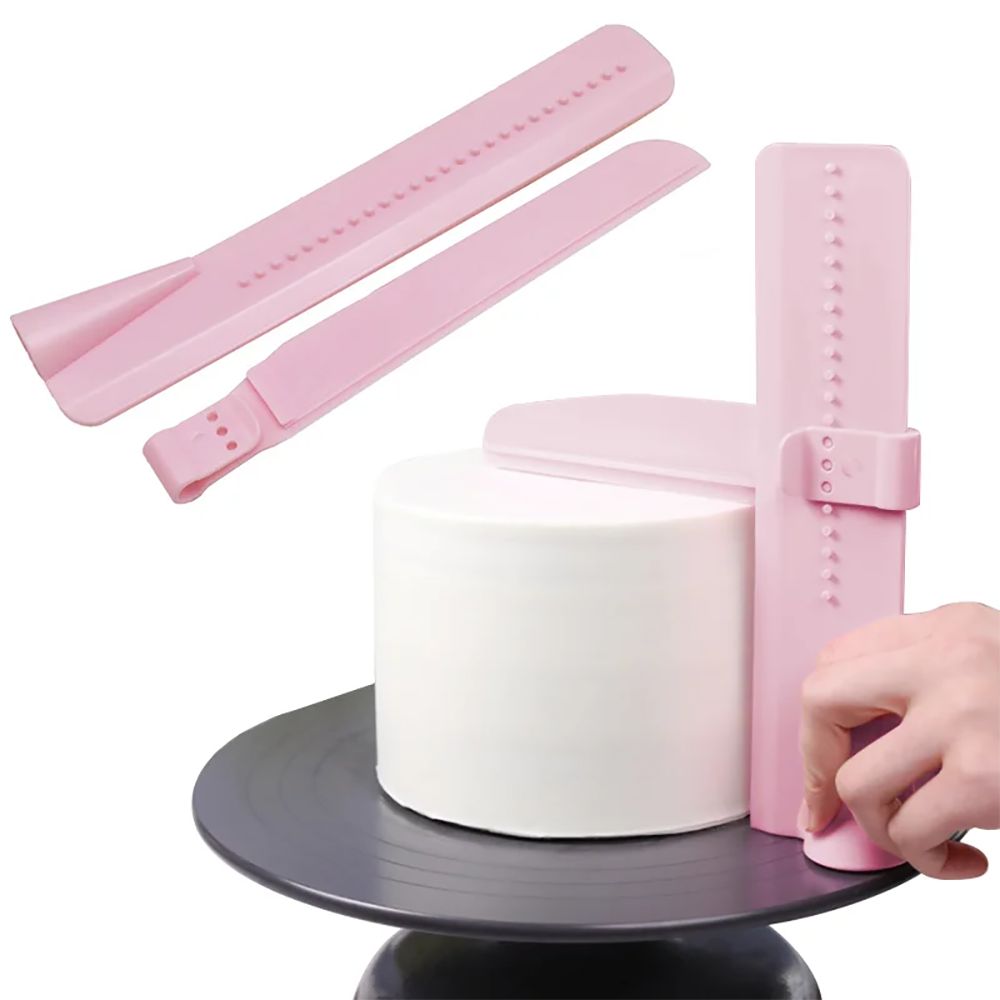 Cake Scraper DIY Adjustable Sc - Fondant Smoother Set ulasan dan harga