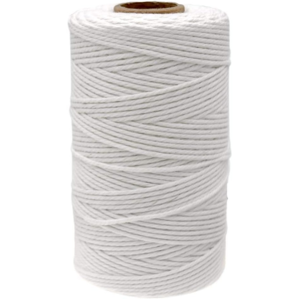 328 Feet 2mm Food Safe Cotton  - Kitchen Baking Twine ulasan dan harga