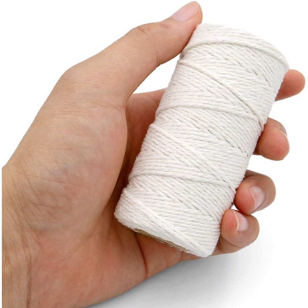 328 Feet 2mm Food Safe Cotton  - Kitchen Baking Twine ulasan dan harga