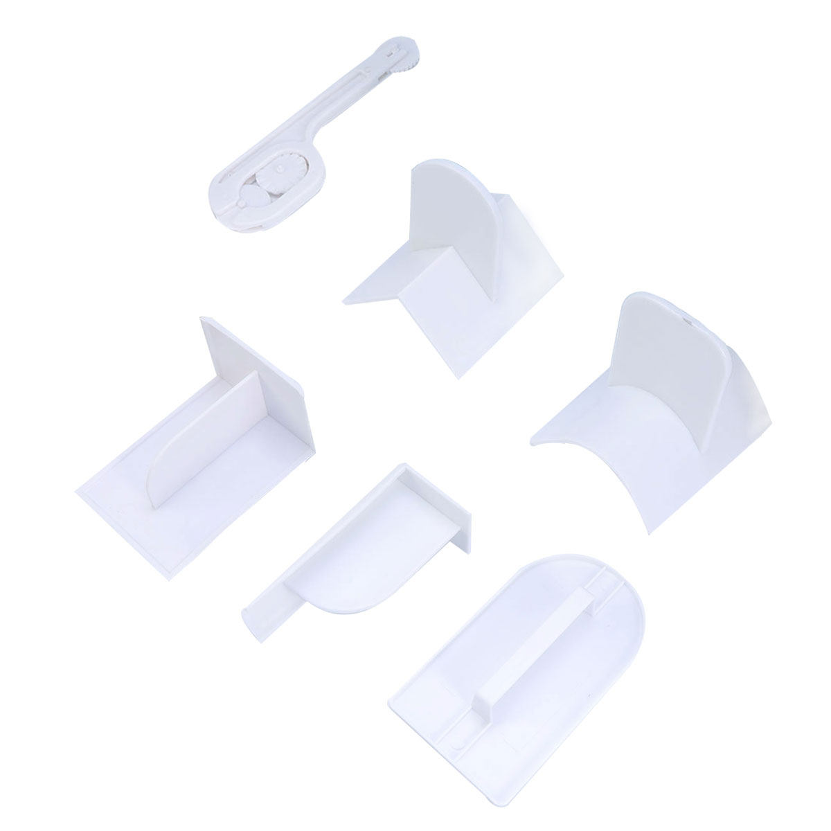 6Pcs Cake Fondant Smoother Set - Fondant Smoother Set ulasan dan harga