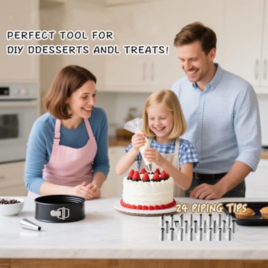 168pcs Cake Pan Sets for Bakin - Springform Pan Set ulasan dan harga