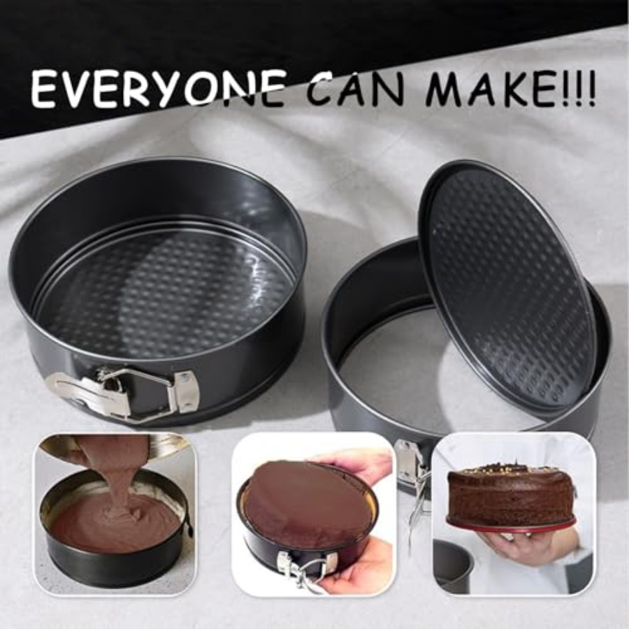 168pcs Cake Pan Sets for Bakin - Springform Pan Set ulasan dan harga