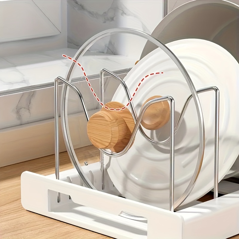 Cookware Organizer Rack, Expan - Kitchen Baking Pan Storage ulasan dan harga
