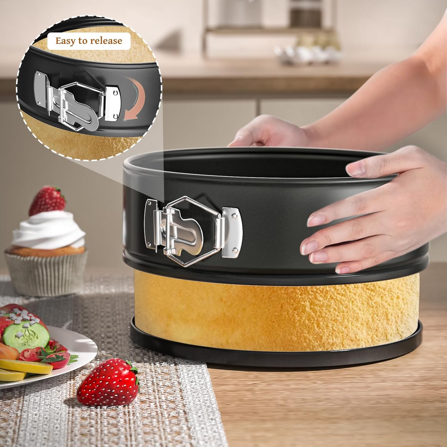 Non-Stick Springform Cake Pan  - Springform Pan Set ulasan dan harga
