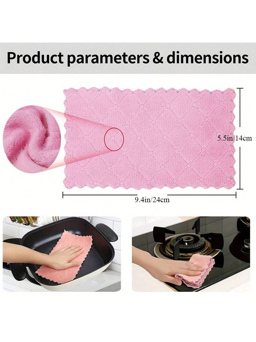 10pcs Kitchen Towels Set Dishc - Kitchen With Baking Area ulasan dan harga