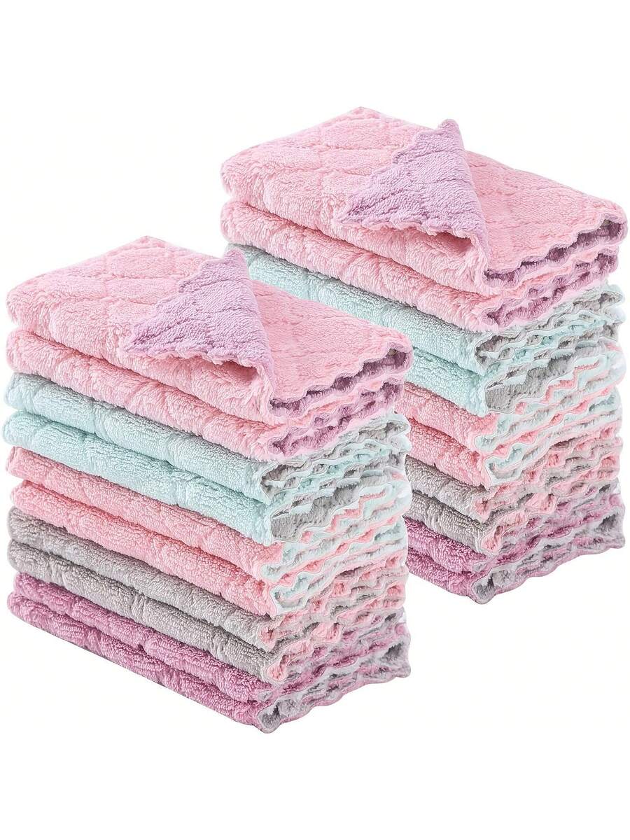 10pcs Kitchen Towels Set Dishc - Kitchen With Baking Area ulasan dan harga