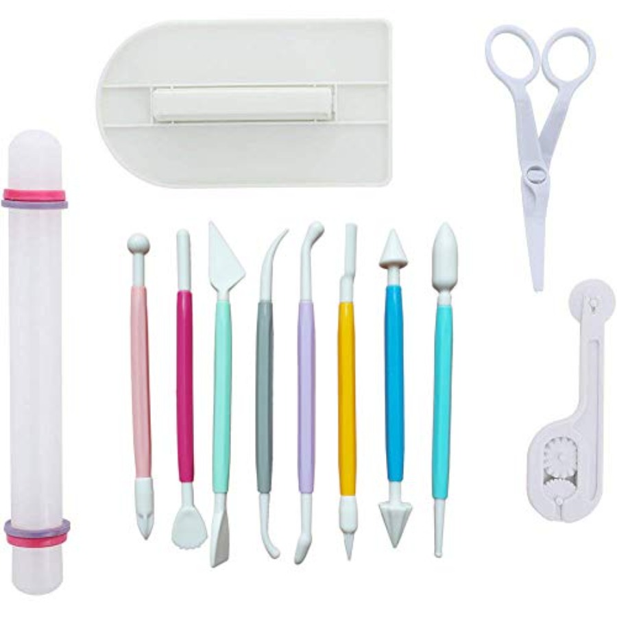 Marshmallow Fondant Cake Decor - Fondant Smoother Set ulasan dan harga