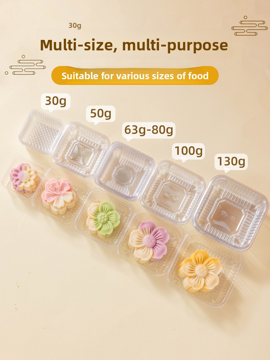 Thickened Plastic Mooncake Pac - Kitchen Baking Cake ulasan dan harga
