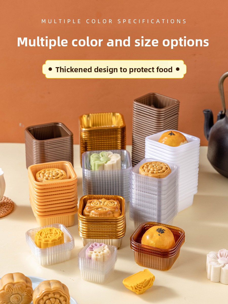 Thickened Plastic Mooncake Pac - Kitchen Baking Cake ulasan dan harga