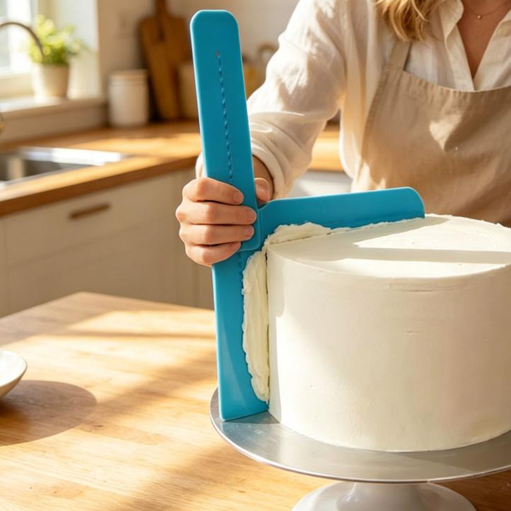 Cream Cake Smoother with Adjus - Fondant Smoother Set ulasan dan harga