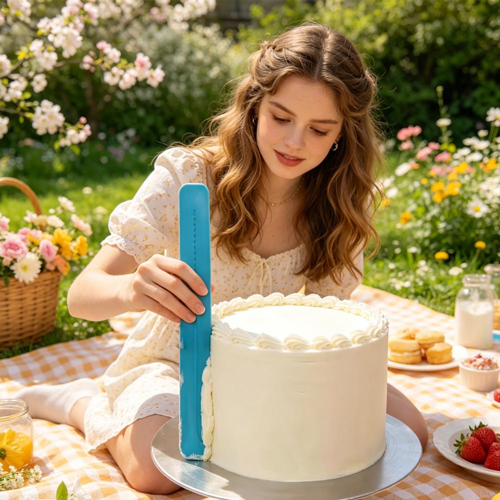 Cream Cake Smoother with Adjus - Fondant Smoother Set ulasan dan harga