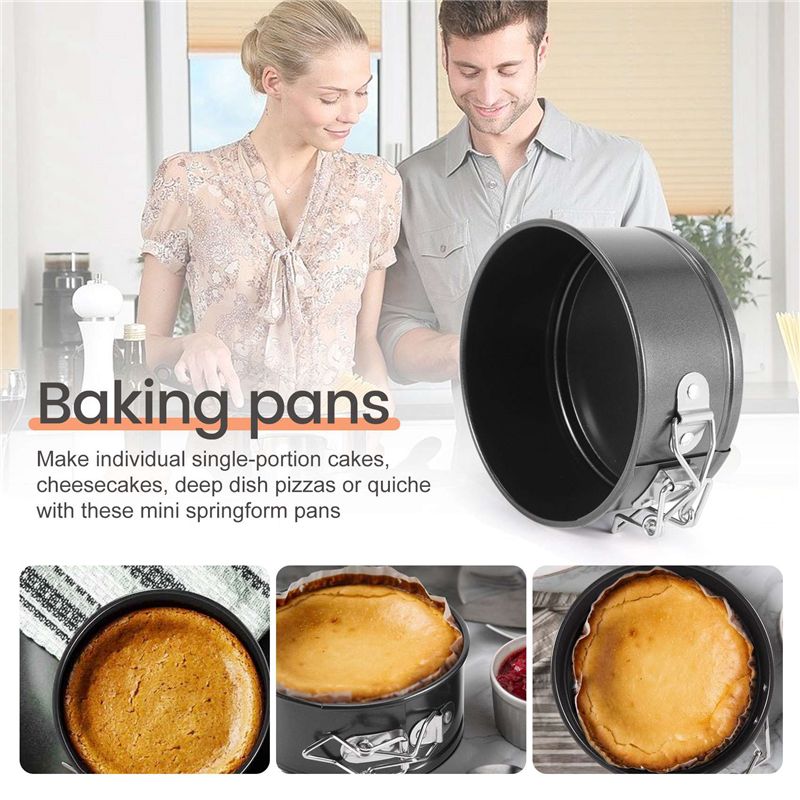 AT21-4-Inch Mini Springform Pa - Springform Pan Set ulasan dan harga