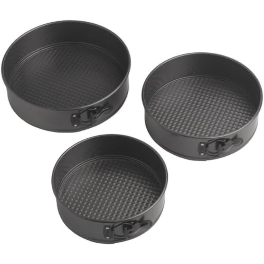 Gold Non-Stick 8, 9, 10 in Spr - Springform Pan Set ulasan dan harga