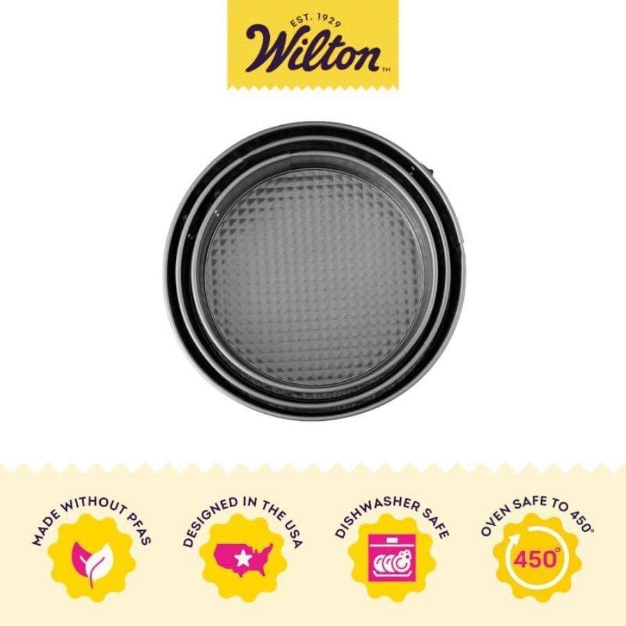 Gold Non-Stick 8, 9, 10 in Spr - Springform Pan Set ulasan dan harga