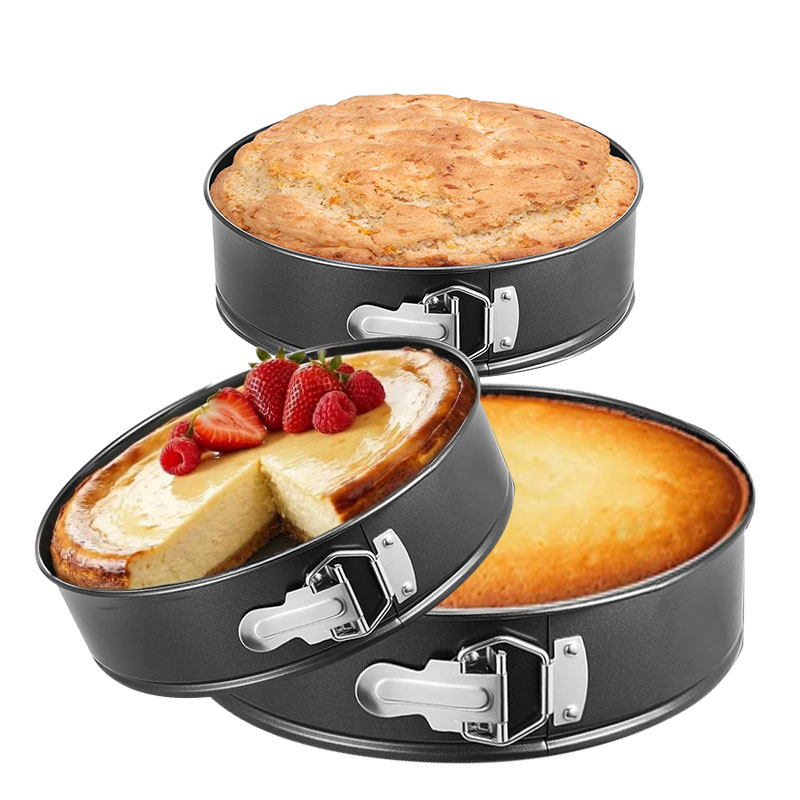3Pcs Springform Pan Set Round  - Springform Pan Set ulasan dan harga