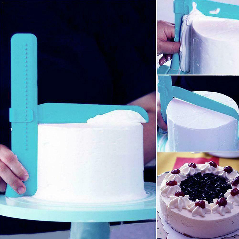 Cake Scraper Adjustable Fondan - Fondant Smoother Set ulasan dan harga