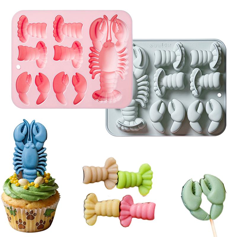 Lobster Silicone Chocolate Mol - Kitchen Baking Cake ulasan dan harga
